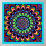 Dancing Expanding Flower Posters