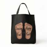 Dancing Feet Are Happy Feet Canvas Bag