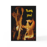 Dancing Fire Thank You cards