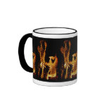 Dancing Flames mugs