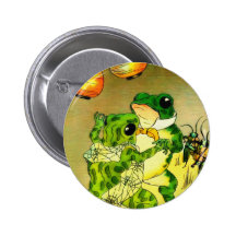 Dancing Frogs Pin