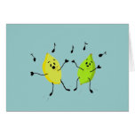 Dancing Fruit - Blank Card