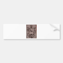 Dancing Ganesh2 Bumper Stickers