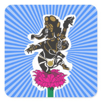 Dancing Genesh Sticker