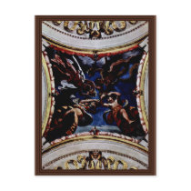 Dancing Genii By Tibaldi Pellegrino (Best Quality) Postcards