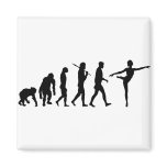 Dancing gifts for ballet and modern dancers magnets