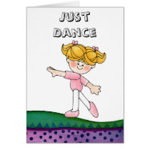 Dancing Girl Card