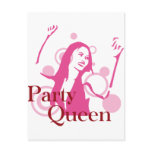 Dancing girl postkarten