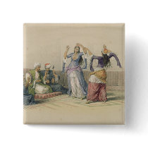 Dancing Girls at Cairo, from 'Egypt and Nubia' Pin