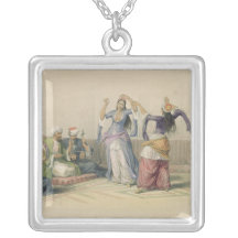 Dancing Girls at Cairo, from 'Egypt and Nubia' Necklace