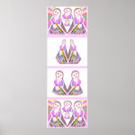 DANCING Girls :  Happy Times Art Poster