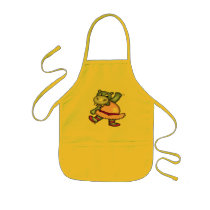 Dancing Hippo Ballerina Apron