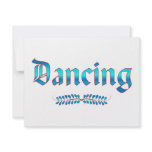 DANCING invitations