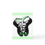 Dancing Irish note card