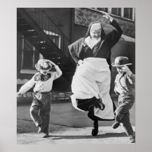 Dancing Irish Poster