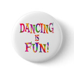 Dancing is Fun buttons