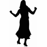 dancing lady photo sculptures