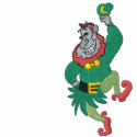 Dancing Leprechaun embroidered shirts