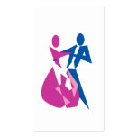 Dancing lessons business card templates