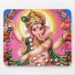 Dancing Lord Ganesha Mouse Pads