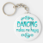 Dancing Makes Me Happy Key Chains