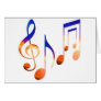 Dancing Music Signs Cards