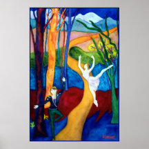 Dancing Night Print