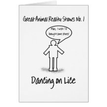 Dancing on Lice card