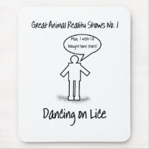 Dancing on Lice Mouse Mat