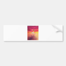 Dancing on water bumper sticker