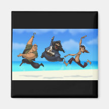 Dancing Pirates Magnet