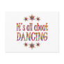 DANCING POST CARD