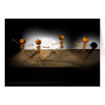 Dancing Pumpkins Card