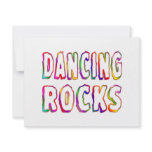 Dancing Rocks invitations