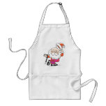Dancing Santa apron