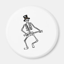 Dancing Skeleton Magnet
