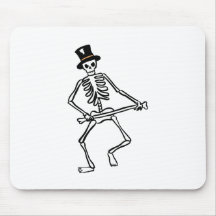 Dancing Skeleton Mousepad