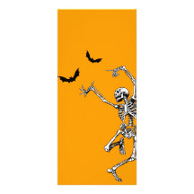 Dancing Skeleton Rack Cards