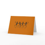 Dancing Skeletons cards