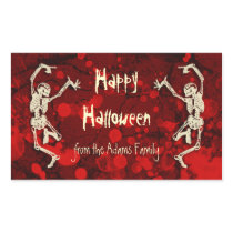 Dancing Skeletons Halloween stickers