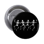 Dancing Skeletons II Pinback Buttons
