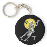 Dancing Skeletons Keychain