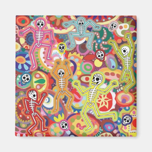 Dancing Skeletons Magnet