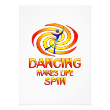 Dancing Spins Personalized Announcements