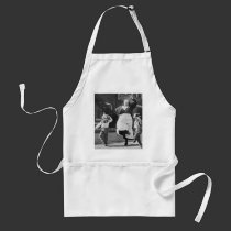 Dancing the day away aprons
