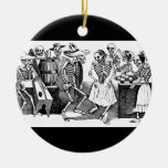 "Dancing the Jarabe in the Other World" Christmas Tree Ornament