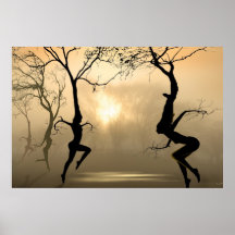 Dancing Trees Print