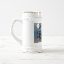Dancing Witch in Moonlight Halloween Mug