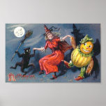 Dancing Witch in Moonlight posters