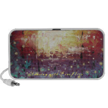 Dancing with Fireflies Doodle Speaker